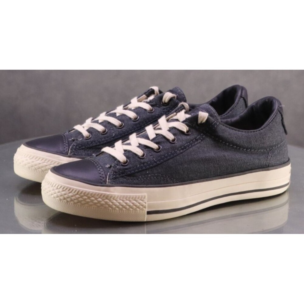 Converse x John Varvatos Women's Low Top Sneakers Shoes Size 8 Black Gray
